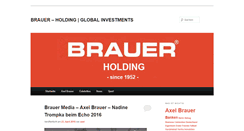 Desktop Screenshot of brauermedia.com