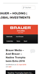 Mobile Screenshot of brauermedia.com